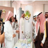 زيارة سمو محافظ الخرج لركن الجمعية بمركز خدمة الحجاج